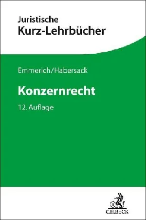 Obrazek EMMERICH, V: KONZERNRECHT