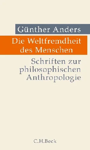 Obrazek ANDERS, G: WELTFREMDHEIT DES MENSCHEN
