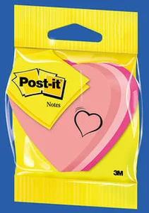 Obrazek Kostka samoprzylepne POST-IT serce 225 kartek