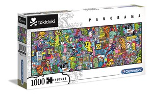 Bild von Puzzle Panorama Collection Tokidoki 1000