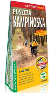 Obrazek Puszcza Kampinoska laminowana mapa turystyczna 1:40 000