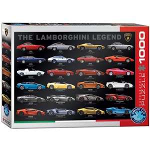 Bild von Puzzle 1000 Legenda Lamborghini