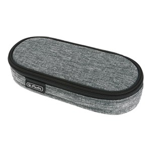 Obrazek Piórnik kosmetyczka etui Knitted Grey
