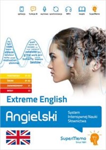 Bild von Extreme English Angielski poziom podstawowy A1-A2, średni B1- System Intensywnej Nauki Słownictwa
