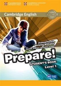 Bild von Cambridge English Prepare! 1 Student's Book