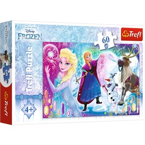 Bild von Puzzle 60 Kraina Lodu Niespodzianka dla Elisy