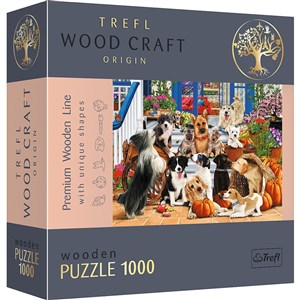 Bild von Puzzle drewniane Psia przyjaźń 1000