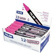 Pokaż szczegóły dla Marker do szyb Fluo różowy (12 szt) MILAN Marker do ... -  polnische Bücher