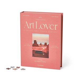 Bild von Puzzle 1000 Art Lover Book - Lounge