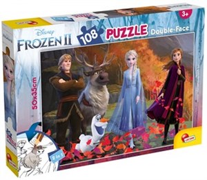 Bild von Puzzle dwustronne Plus 108 Frozen 2