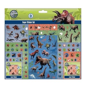 Obrazek Zestaw Naklejek Dinozaury 500szt