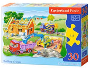 Bild von Puzzle konturowe Building a House 30
