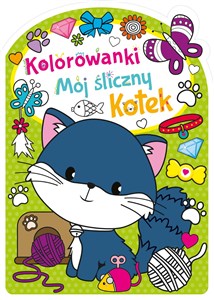 Bild von Mój śliczny kotek Kolorowanki z naklejkami