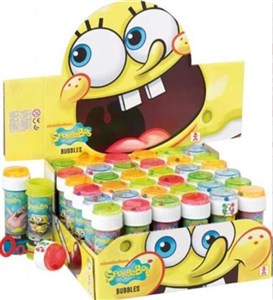 Obrazek Bańki mydlane Spongebob 60ml (36szt)