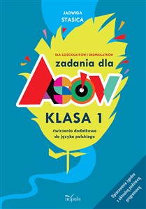 Obrazek Zadania dla Asów klasa 1 ćwiczenia dodatkowe do języka polskiego dla sześciolatków i siedmiolatków