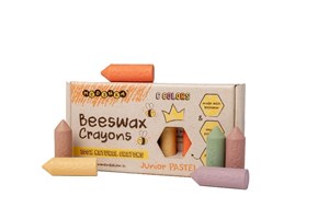 Bild von Kredki z wosku pszczelego Junior pastel 6 kolorów