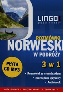 Obrazek Norweski w podróży Rozmówki 3 w 1 + CD
