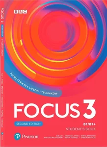 Obrazek Focus Second Edition 3 Student's Book + CD Szkoła ponadpodstawowa i ponadgimnazjalna