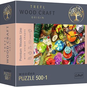 Bild von Puzzle 500+1 drewniane Kolorowe koktajle 20154