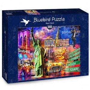 Obrazek Puzzle 3000 Nowy Jork