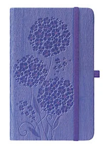 Obrazek Notes A6 Ivory Geranium fioletowy