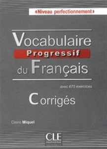 Bild von Vocabulaire progressif du français niveau perfectionnement. Corrigés avec 675 exercices