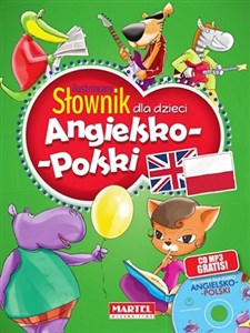 Obrazek Ilustrowany słownik dla dzieci angielsko-polski + CD
