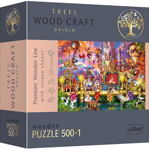 Bild von Puzzle 500+1 drewniane Magiczny świat 20156