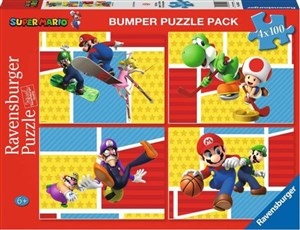Obrazek Puzzle 2D 4x100 Super Mario 5195