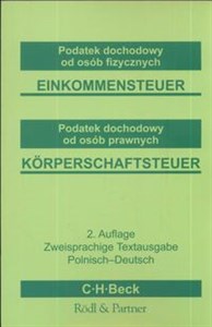 Obrazek Podatek dochodowy od osób fizycznych Einkommensteuer Podatek dochodowy od osób prawnych Korperschaftsteuer