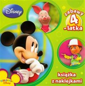 Bild von Disney Zabawy 4 latka Książka z naklejkami UZ-2