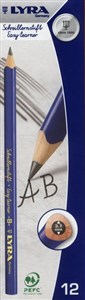 Obrazek Ołówek Lyra Easy Learner  B 12 sztuk