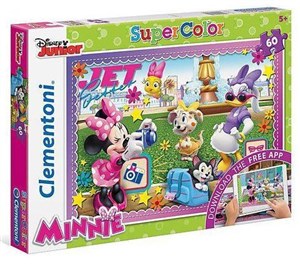 Obrazek Puzzle z aplikacją  Minnie 60 el.