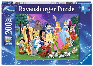 Bild von Puzzle 2D 200 Disney Ulubione postacie z bajek XXL 12698