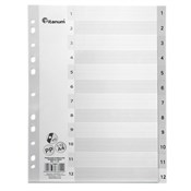 Zeige Details für Przekładki A4 1-12 Zobacz : Przekładki...