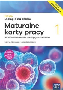 Obrazek Nowa Biologia na czasie 1maturalne karty pracy liceum i technikum zakres rozszerzony Edycja 2024