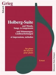 Obrazek Grieg. Holberg Suite and Moods, Song Arrangements