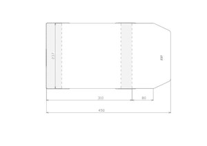 Obrazek Okładka regulowana 237x390mm (50szt)