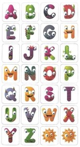 Bild von Magnesy 28szt Litery