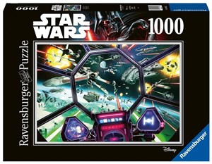 Bild von Puzzle 1000 Star Wars: TIE Fighter Cockpit