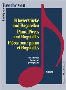 Obrazek Beethoven. Klavierstucke und Bagatellen