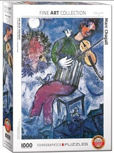 Obrazek Puzzle 1000 Niebieski wiolonczelista, Marc chagall