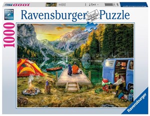 Obrazek Puzzle 1000 Na kempingu