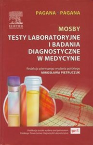 Obrazek Mosby Testy laboratoryjne i badania diagnostyczne w medycynie