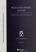 Książka : Recent Dev... - Andrzej Matlak (red.)