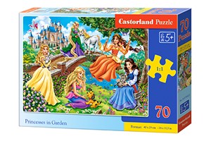 Bild von Puzzle Princesses in Garden 70 B-070022