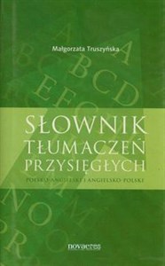 Bild von Słownik tłumaczeń przysięgłych polsko-angielski i angielsko-polski