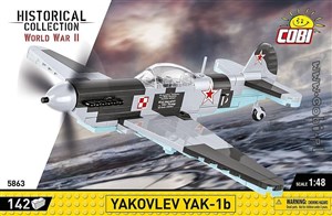 Obrazek HC WWII /5863/ YAKOVLEV YAK-1B 142 KL. COBI-5863
