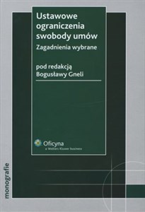 Obrazek Ustawowe ograniczenia swobody umów