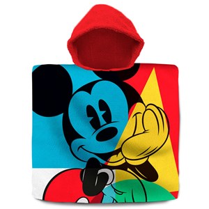 Bild von Poncho kąpielowe Mickey 120x60cm